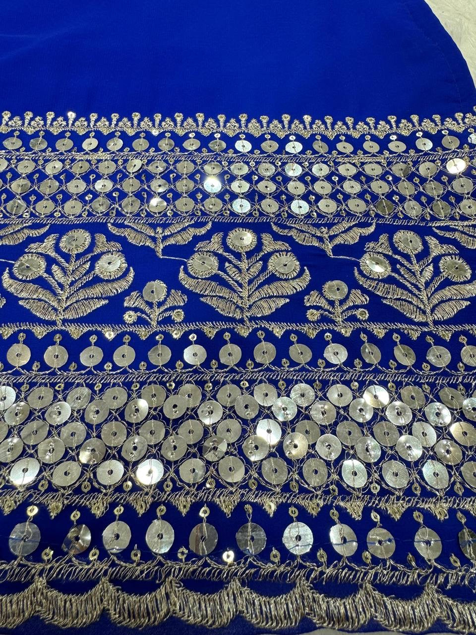 Georgette Women's Stitched Sharara Pair